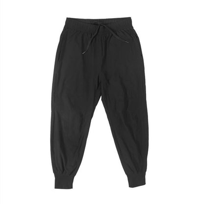 Men's Light Board Plain Fitness Sports Trousers-Thin and Loose