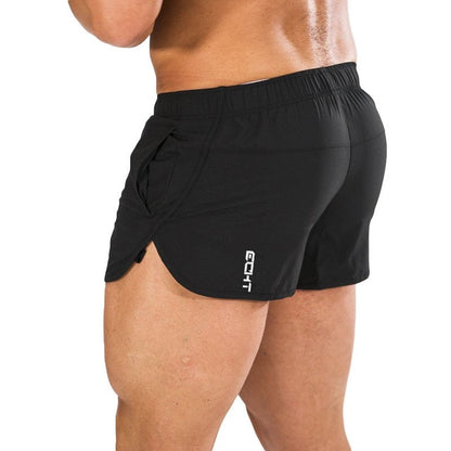 Rounded Men's Swimming Trunks-Comfort and Style for Your Swim Sessions