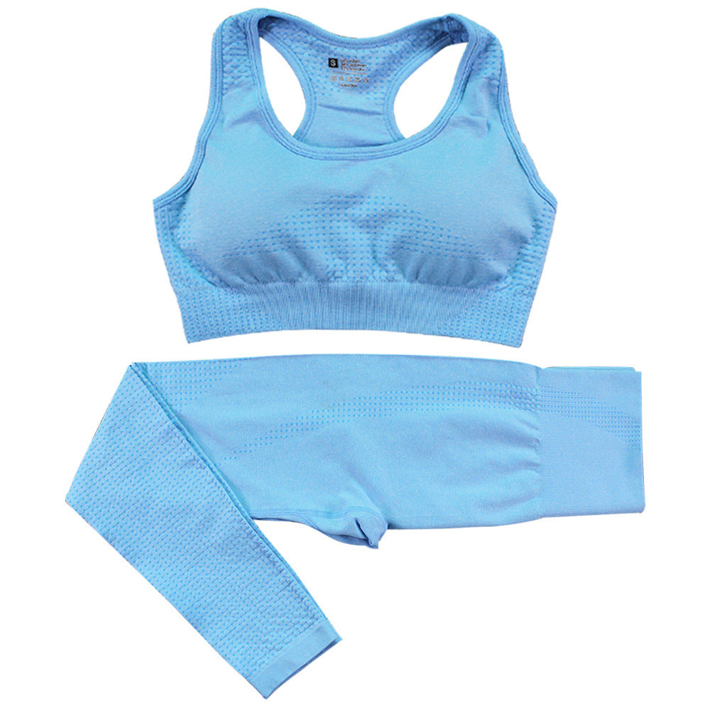 Complete Fitness Set for Women-Leggings and Crop Top Sportswear