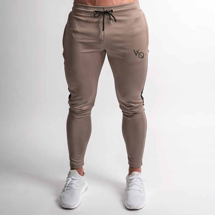 Splicing Zipper Slim-Fit Running Pants-Stylish and Comfortable