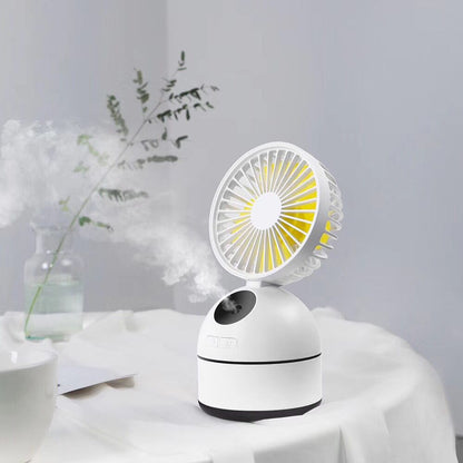 Fan Humidifier for Refreshing and Hydrated Air-Cool Comfort