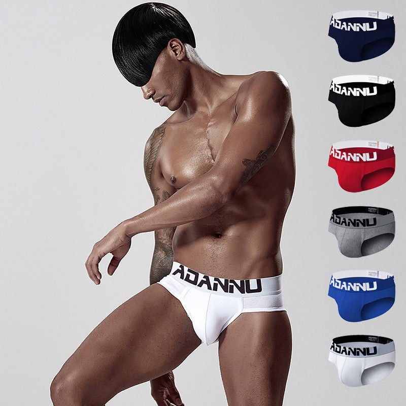 Low Waist Tight-fitting Men's Boxer Shorts-Ideal for a Muscular Style