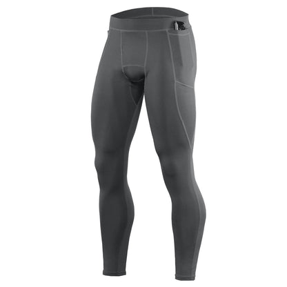 Men's Running Sports Tight-Fitness Pants for Active Workouts