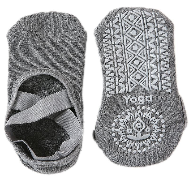 Cross Belt Yoga Socks-Stylish and Supportive Footwear