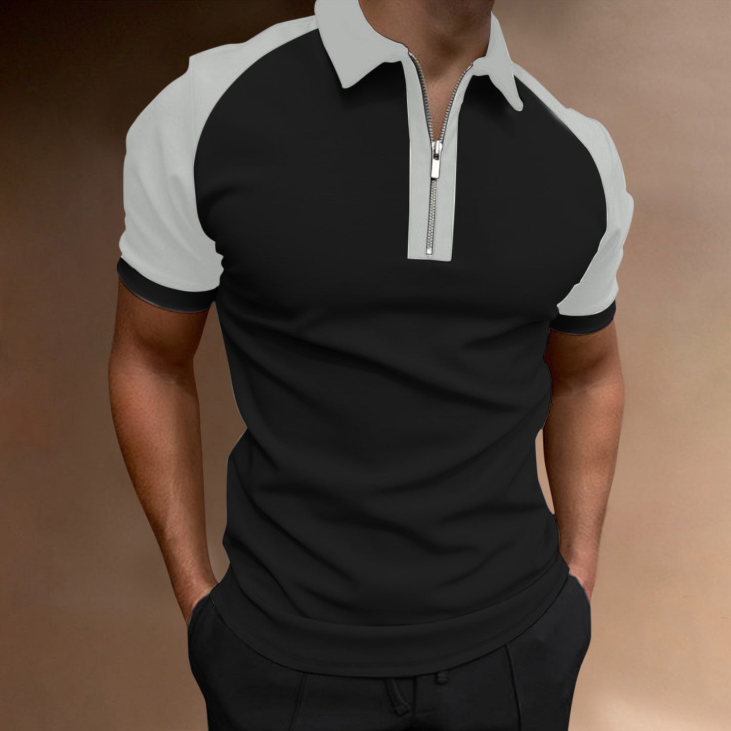 Men's Raglan Sleeve Top for a Stylish and Sporty Look