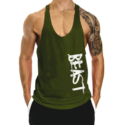 Men's Gym Loose Leisure Sports Vest–Stay Cool, Comfortable and Stylish