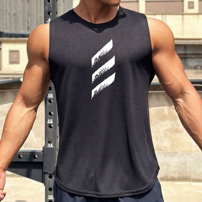 Men's Casual Quick-Drying Mesh Bottoming Shirt for Active Living