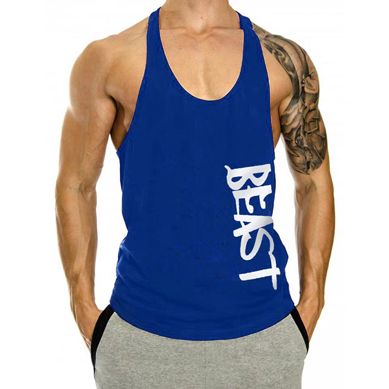 Men's Gym Loose Leisure Sports Vest–Stay Cool, Comfortable and Stylish