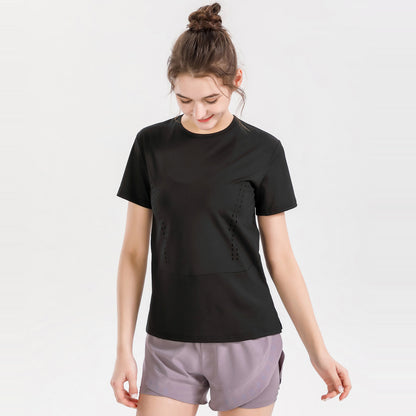 Breathable Loose Short-sleeved Top for Running and Fitness