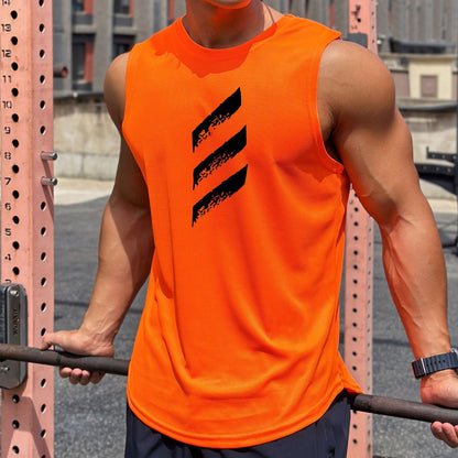 Men's Casual Quick-Drying Mesh Bottoming Shirt for Active Living