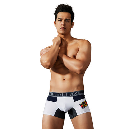 Mid-Waist U Convex Large Boxers for Men-Comfortable and Stylish