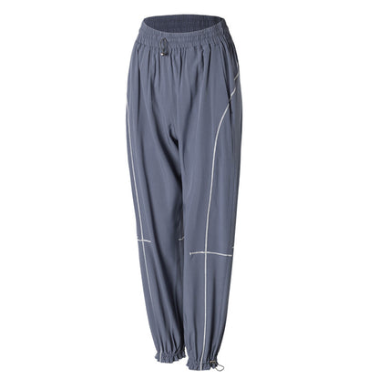 Women's Loose Tapered Sports Pants-Comfortable and Stylish