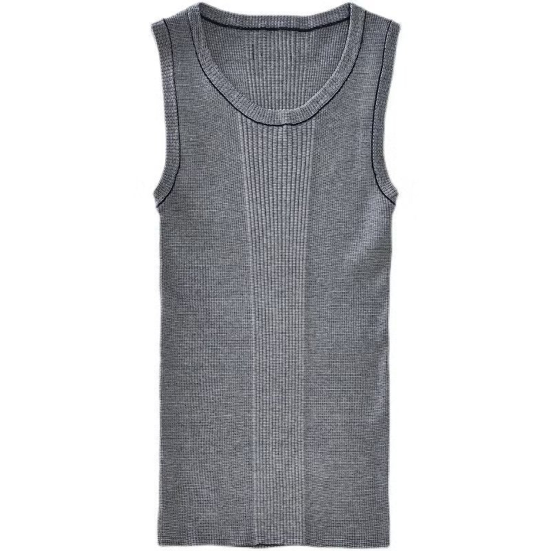 Men's Tank Top-Vintage-inspired Outerwear for Athletic Style