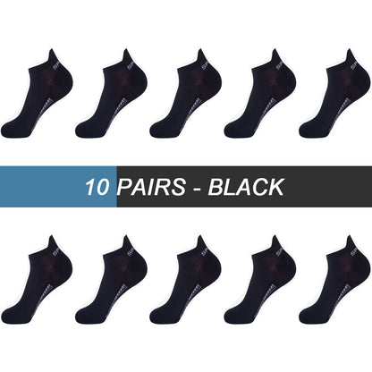 Men's Mesh Breathable Low-Top Socks for Comfortable Everyday Wear