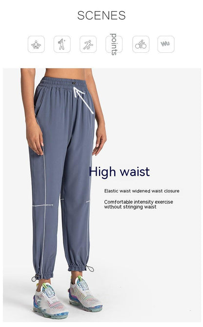 Women's Loose Tapered Sports Pants-Comfortable and Stylish