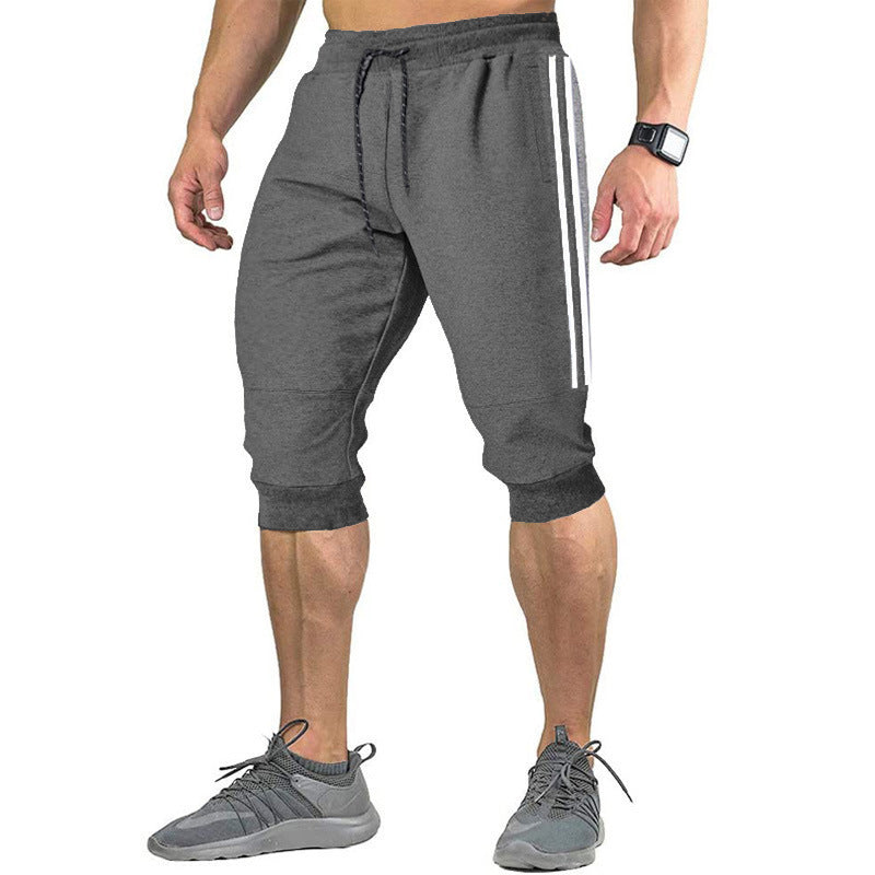 Casual Running Training Jogging Cropped Pants-Comfortable and Stylish