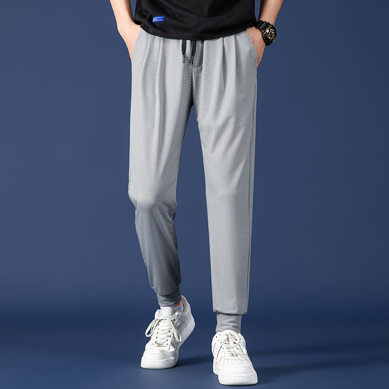 Drawstring Wide-Leg Sweatpants-Comfortable and Stylish