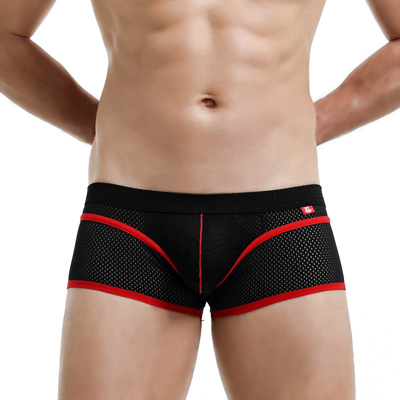 Men's Nylon Breathable Mesh Underwear for Everyday Comfort