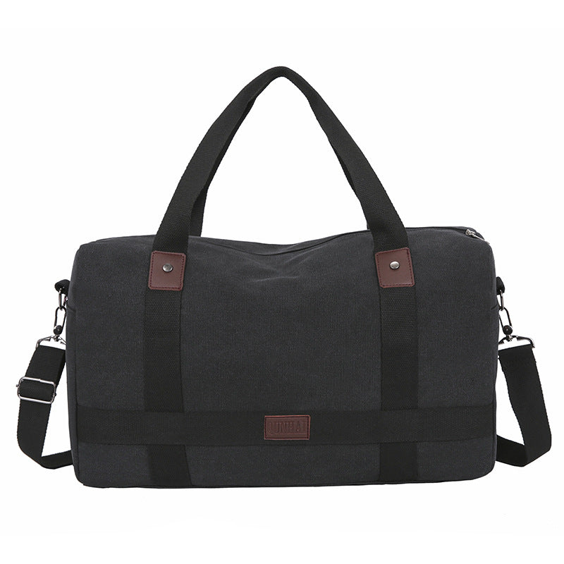 Large Capacity Canvas Gym Bag for Men and Women