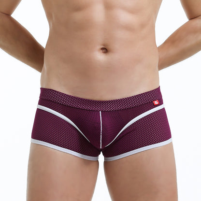 Men's Nylon Breathable Mesh Underwear for Everyday Comfort