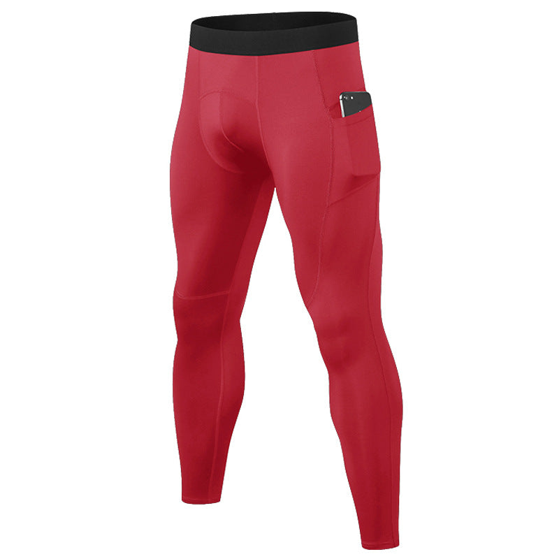 Men's PRO Tights with Pockets for Ultimate Fitness Training