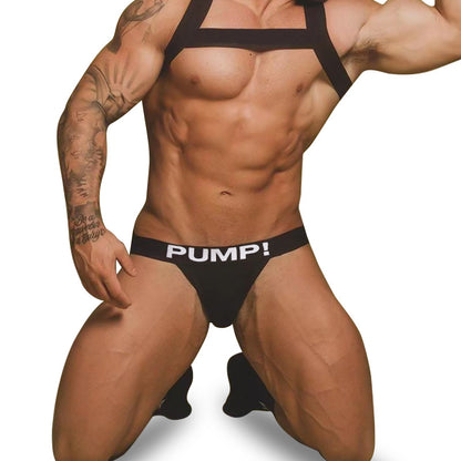 Men's High Fork Briefs with Big Bag, Hip Lifting and Sporty Fashion