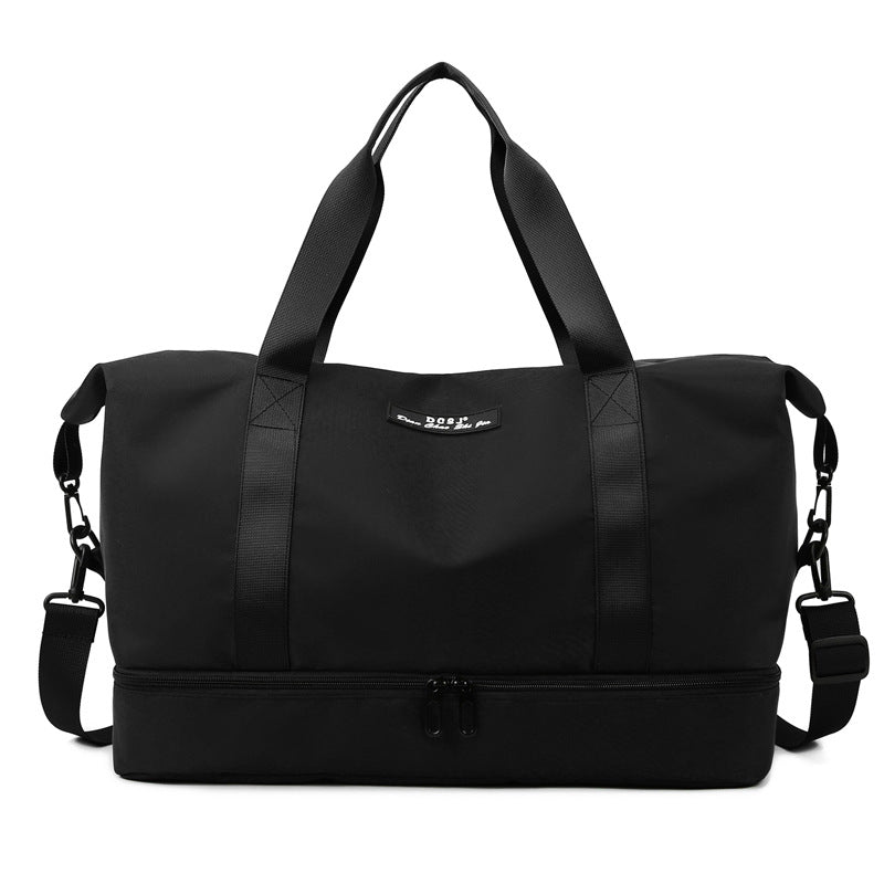 Large Capacity Waterproof Duffle Bag with Shoes Compartment