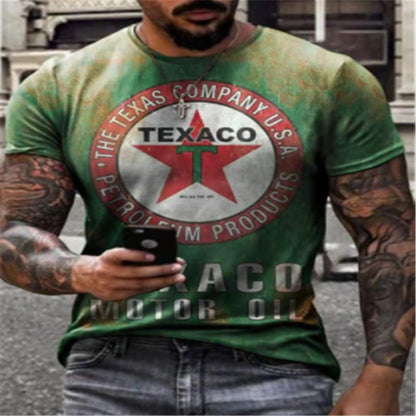 Men's Casual Short Sleeve T-shirt-Comfortable and Stylish