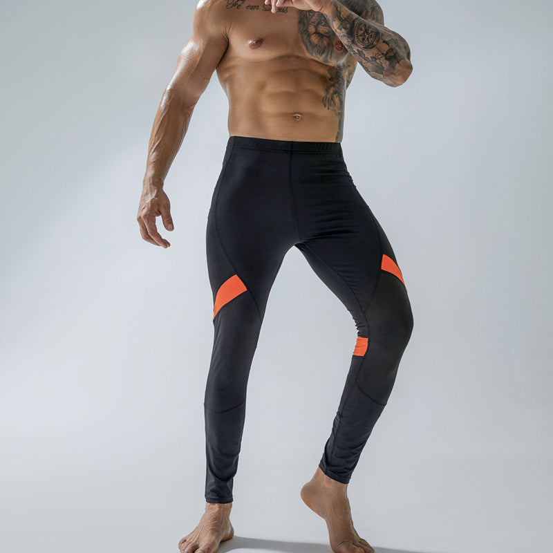 Mesh Breathable Men's Sports Leggings-Comfortable and Stylish