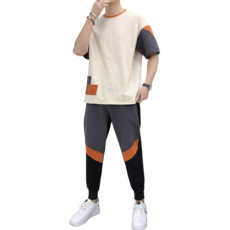 Men's Fashion Short-Sleeved T-shirt-Trendy and Comfortable Casual Wear