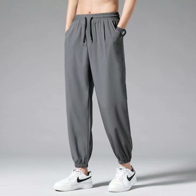 Drawstring Wide-Leg Sweatpants-Comfortable and Stylish