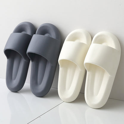 Women's and Men's  Indoor Bathroom Slip-on Slippers