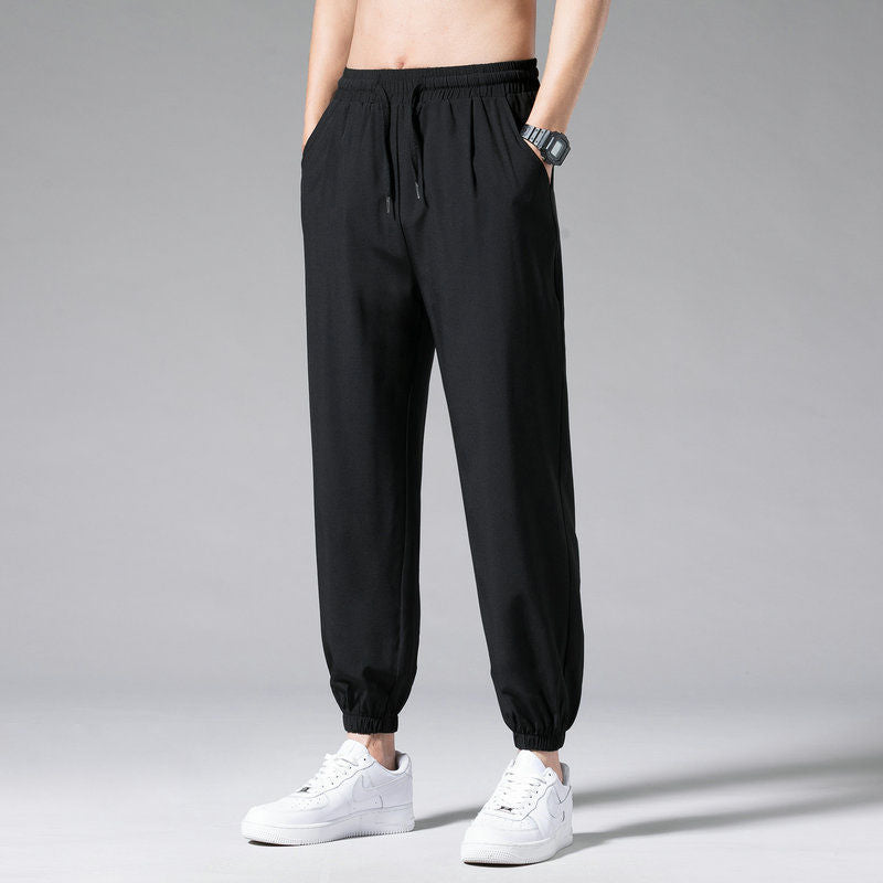 Drawstring Wide-Leg Sweatpants-Comfortable and Stylish