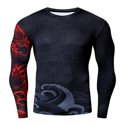 Premium 3D Slim Fit Long Sleeve T-Shirt-Stylish and Comfortable