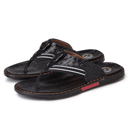 Trendy Men's Shoes with a Touch of Style in Stylish Flip-Flops