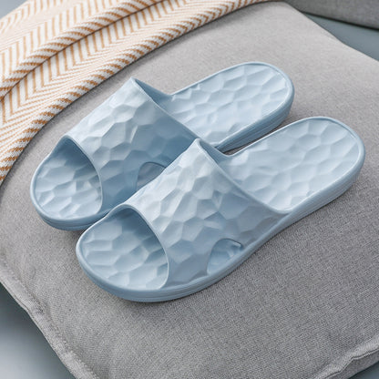 Geometric Slippers for Women-Stylish Home and Bathroom Footwear